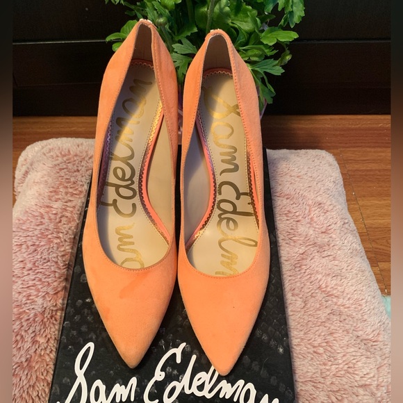 Hazel,melon suede - Picture 2 of 7